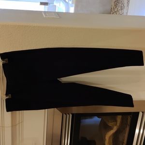 Cynthia Rowley dark blue cropped dress pants size 10